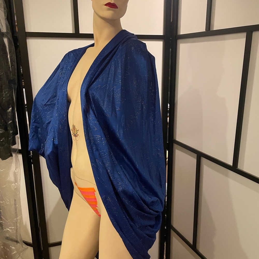 Blue Women's Swim Cover-Up